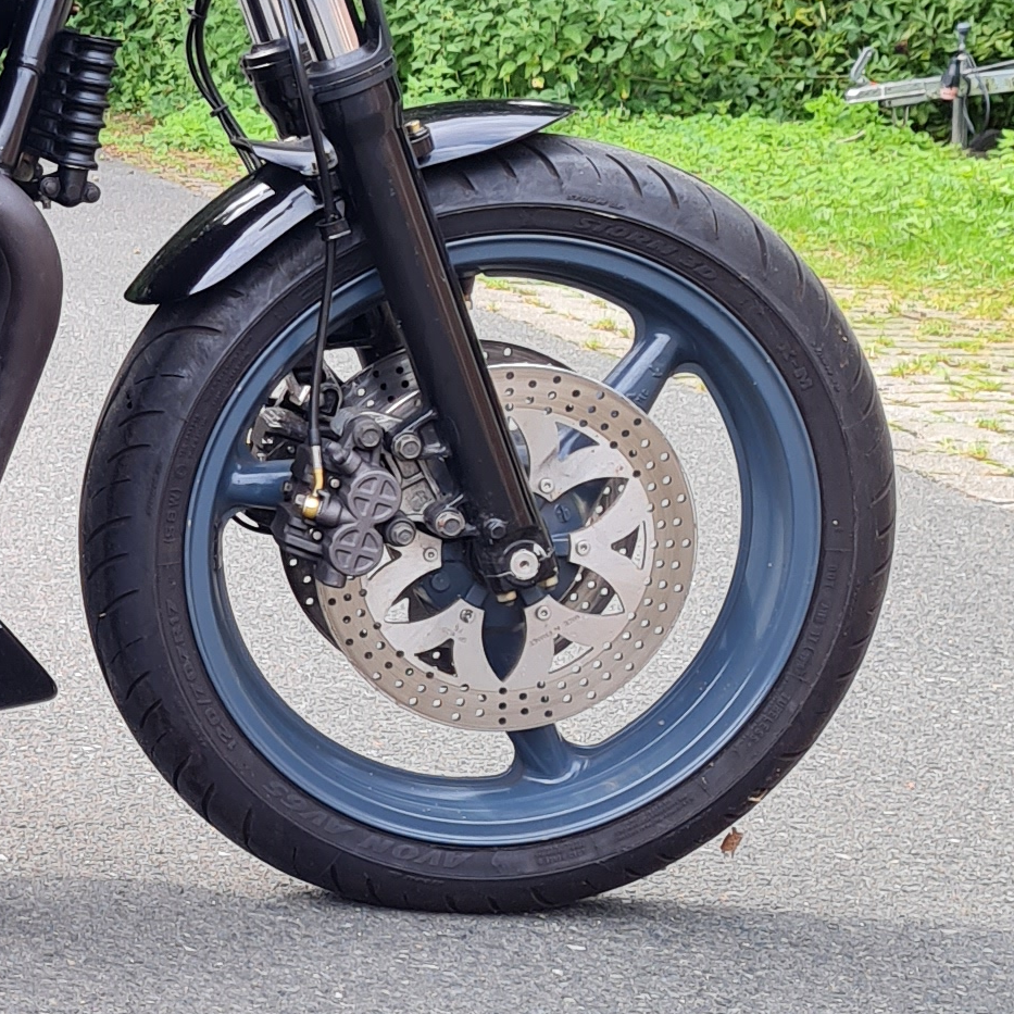 Umbau CBX 750 F RC17 Honda