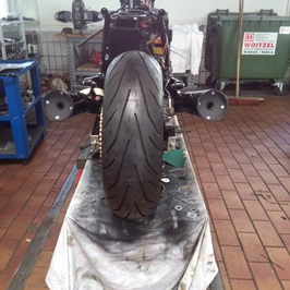der Umbau einer cbx 750, CBX 750, Honda, Umbau, der Umbau einer cbx 750, cbx 750 Honda, CBX 750 F RC17, VF 750 F, V-Motor, Halbschalenverkleidung